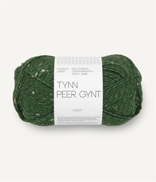 8085 Skovgrøn Tweed, Tynn Peer Gynt