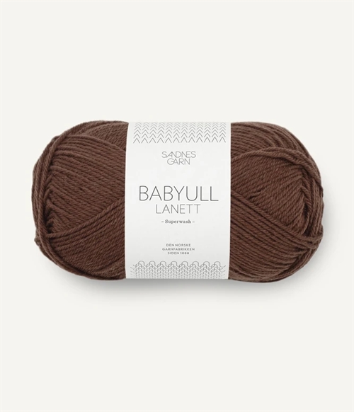 3082 Mørk Brun, Babyull Lanett