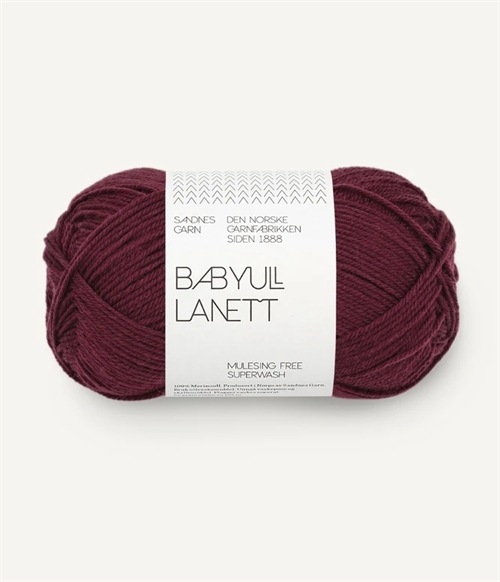 4372 Dyp Burgunder, Babyull Lanett