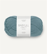7251 Blåpetrol, Babyull Lanett