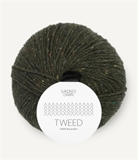 9585 Oliven Grønn, Tweed Recycled