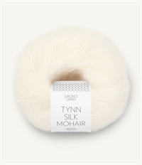 1012 Natur Tynn Silk Mohair