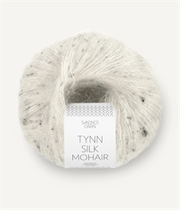1199 Salt'n Pebber Tweed, Tynn Silk Mohair