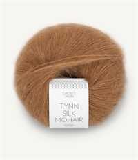 2543 Brunt Sukker Tynn Silk Mohair