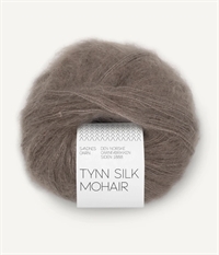 3161 Eikenøtt Tynn Silk Mohair