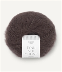 3880 Chokolate, Tynn Silk Mohair