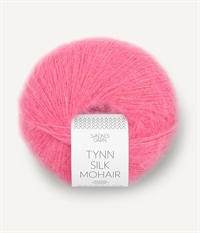 4315 Bubblegum Pink, Tynn Silk Mohair