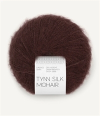 4381 Dark Fudge, Tynn Silk Mohair