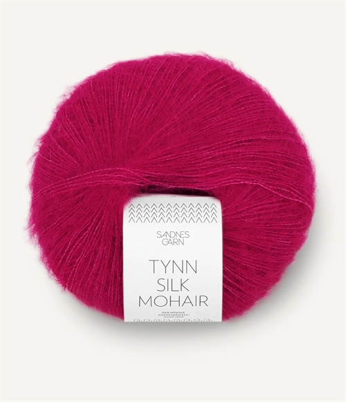 4600 Jazzy Pink, Tynn Silk Mohair