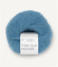 6042 Heritage Blue, Tynn Silk Mohair