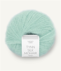 7720 Blå Dis, Tynn Silk Mohair