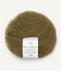 9873 Dark Olive, Ballerina Chunky Mohair