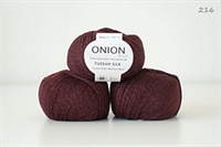 216 Aubergine TUSSAH SILK