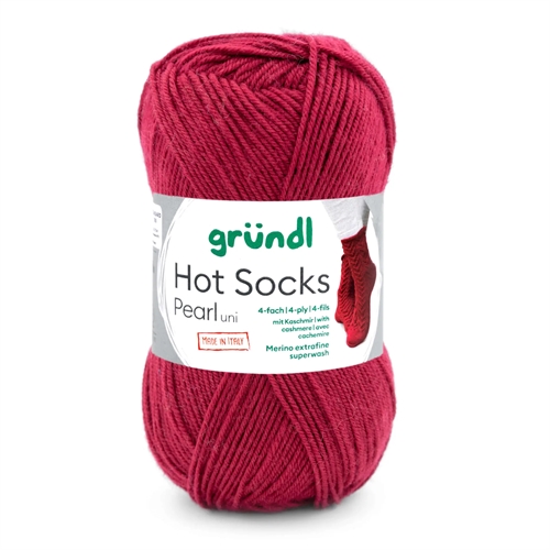 34 Rød, HOT SOCKS UNI