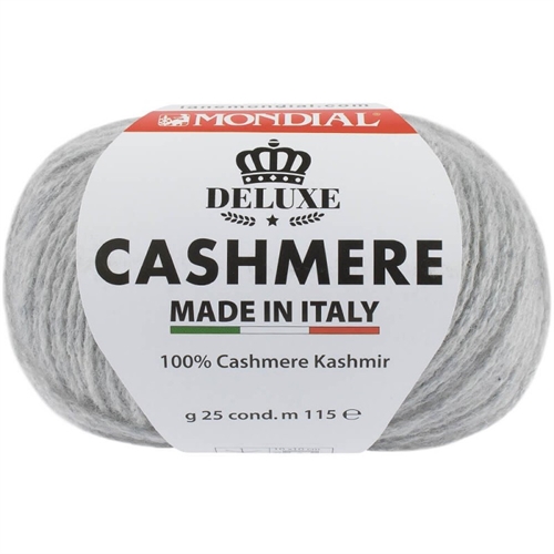 929 Lysegrå DeLuxe Cashmere