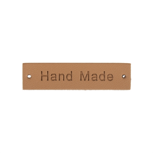 NATUR LABEL I LÆDER - Hand Made