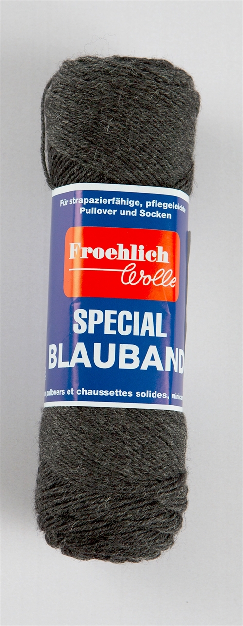 0005 Koks Grå, Blauband fra Froehlich Wolle