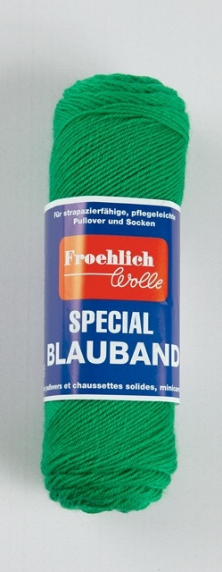 0026 Græsgrøn, Blauband fra Froehlich Wolle