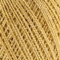 8201 Guld GLITTER STRIKKEGARN