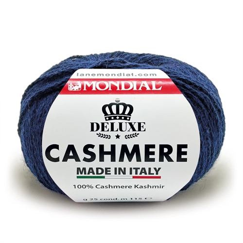 940 Mørk Blå DeLuxe Cashmere